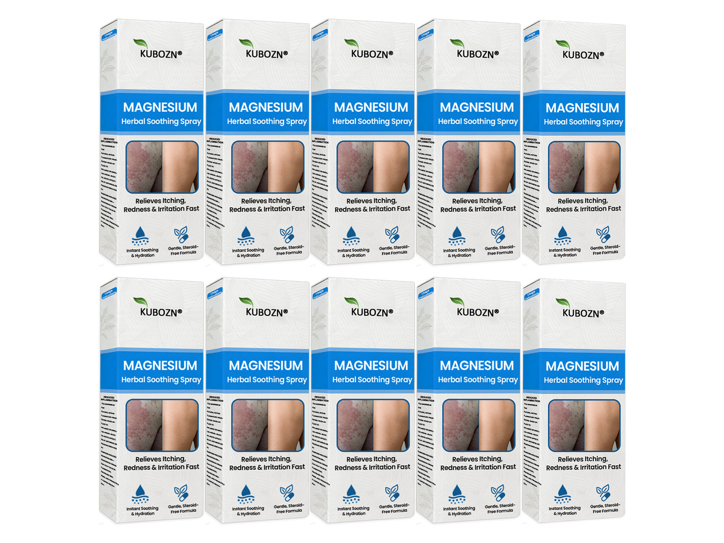 ✅ Official Store: KUBOZN® Magnesium Herbal Psoriasis Spray ⚕️