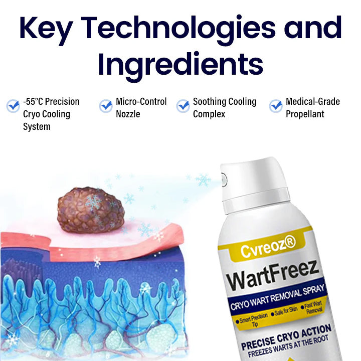 Cvreoz® WartFreez Cryo Wart Removal Spray (Offer)