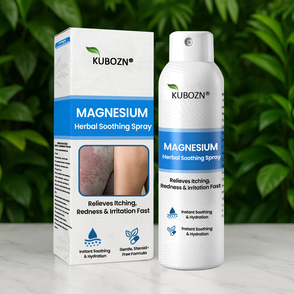 ✅  Official Store: KUBOZN® Magnesium Herbal Psoriasis Spray ⚕️