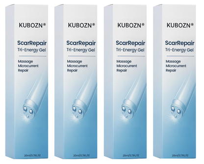 KUBOZN® Triple-Roller Microcurrent ScarRepair Gel