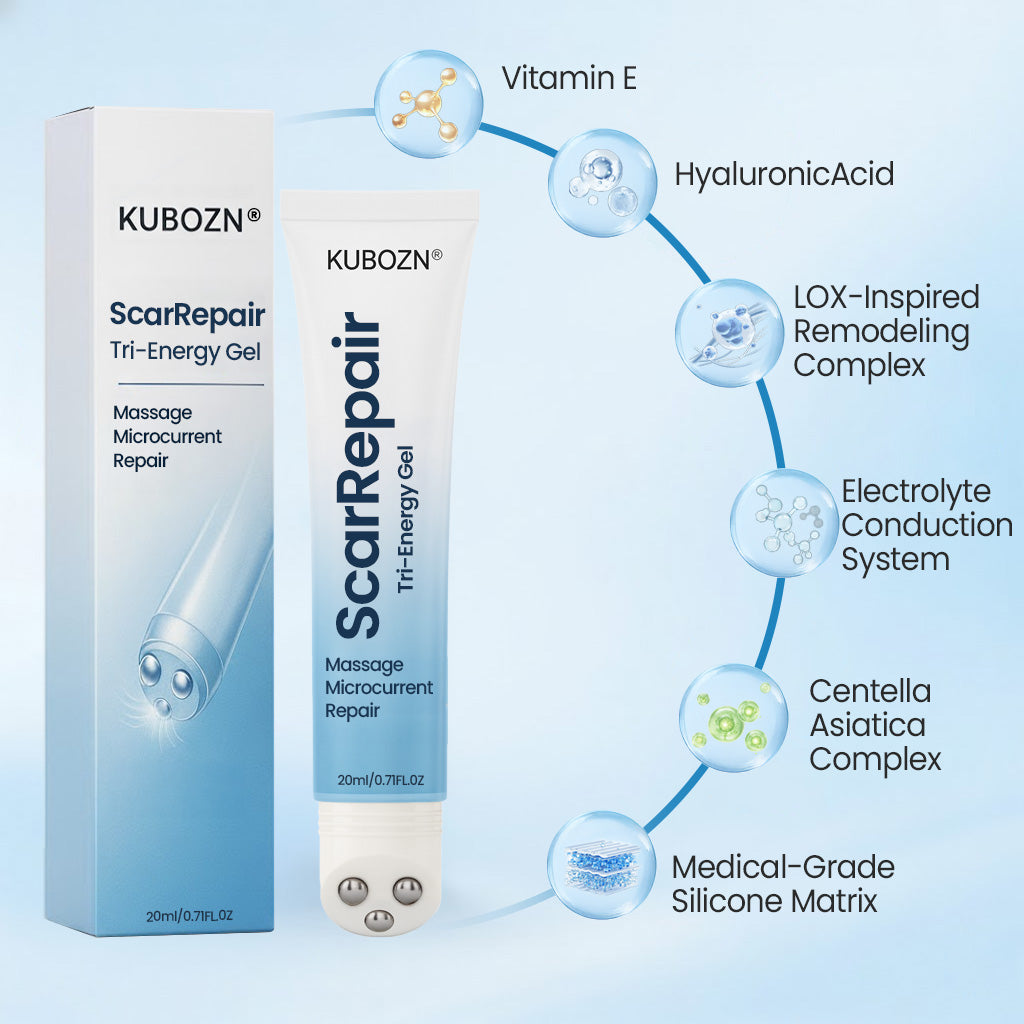 KUBOZN® Triple-Roller Microcurrent ScarRepair Gel (Offer)