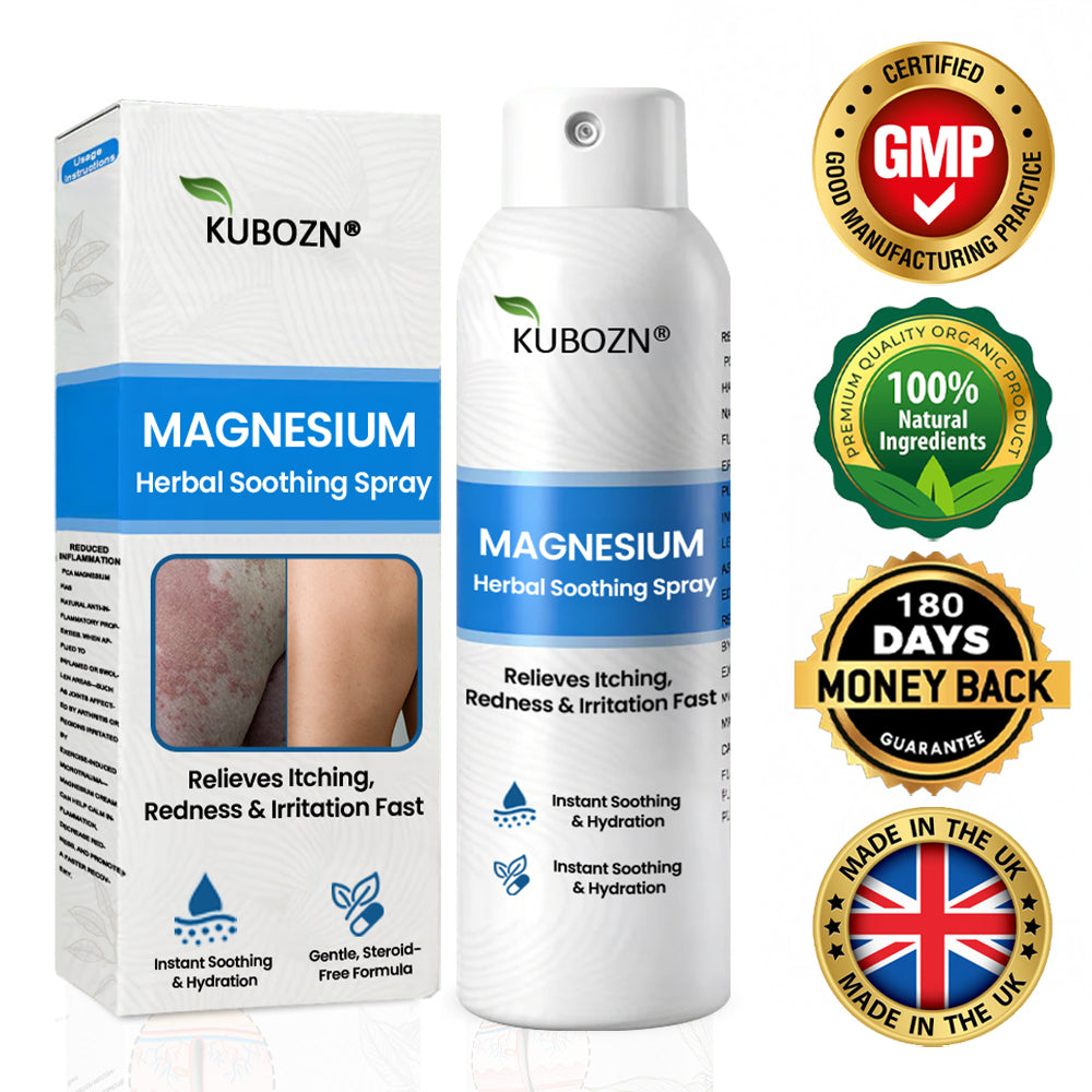 ✅  Official Store: KUBOZN® Magnesium Herbal Psoriasis Spray ⚕️ (Offer)
