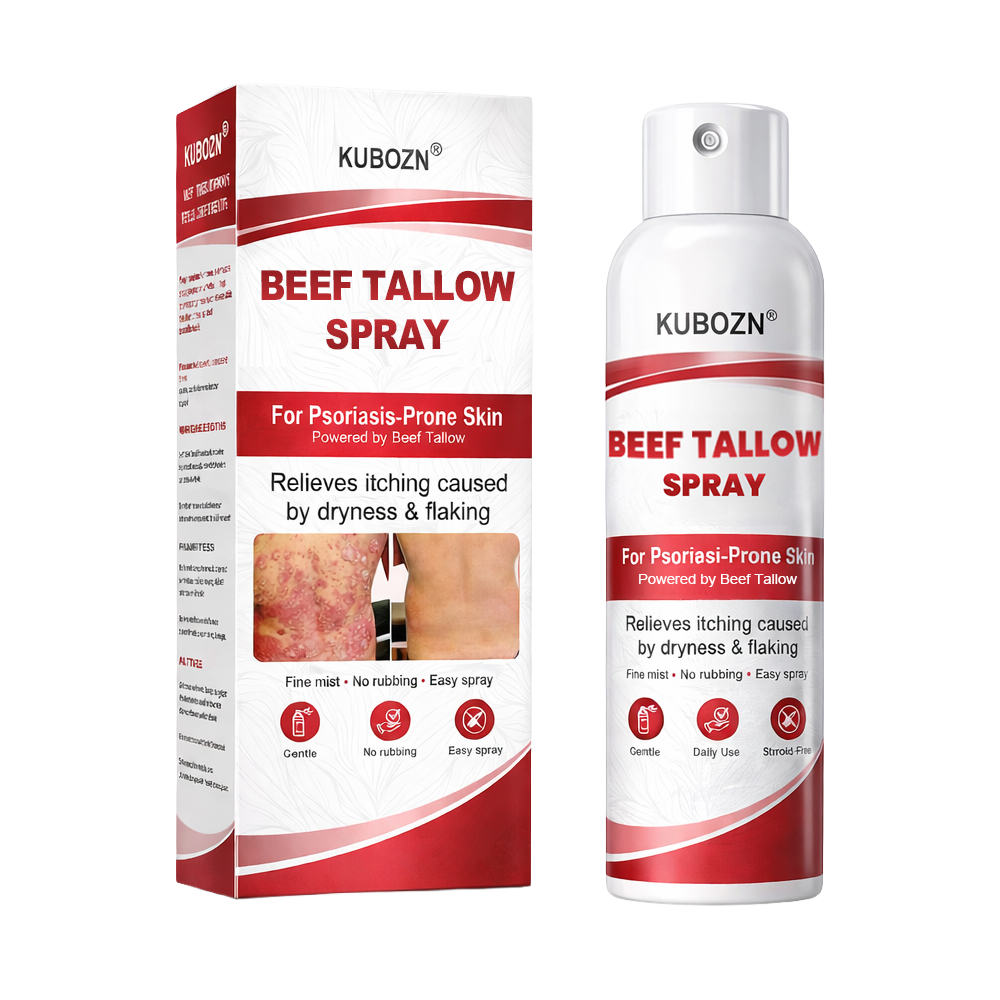 KUBOZN® Beef Tallow Spray for Itchy, Flaky Psoriasis Skin (offer)