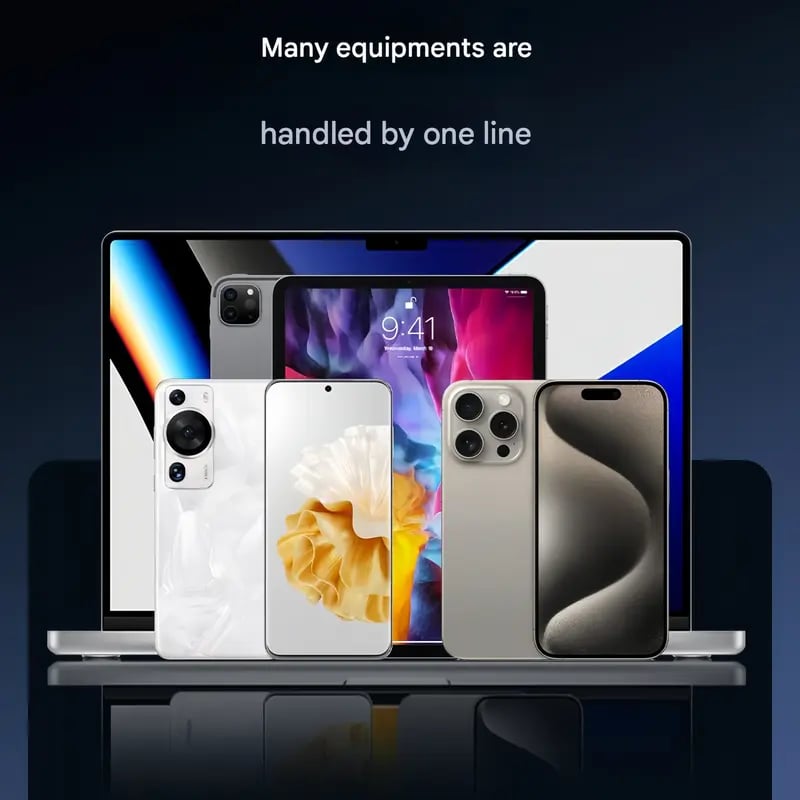 🥇KUBOZN® 2-in-1 Invisible Holder Charger Cable – 240W Fast Charging Cord with Built-In Phone Stand (Offer)