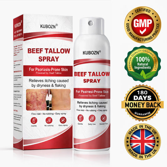 KUBOZN® Beef Tallow Spray for Itchy, Flaky Psoriasis Skin