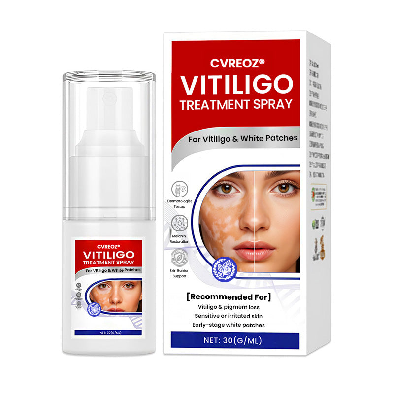 Cvreoz®Vitiligo Treatment Spray — Visible Results in Weeks, 100% Natural & Steroid-Free
