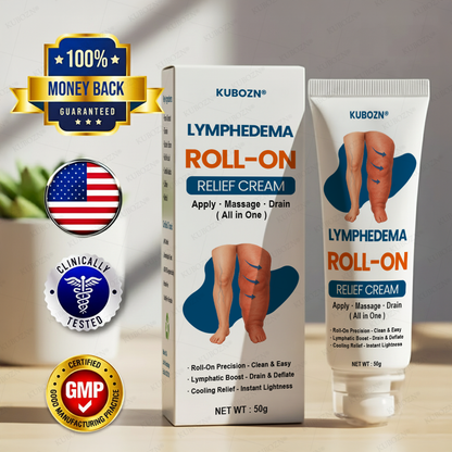 ✨KUBOZN® Roll-On Cream for Lymphatic Drainage & Swelling Relief