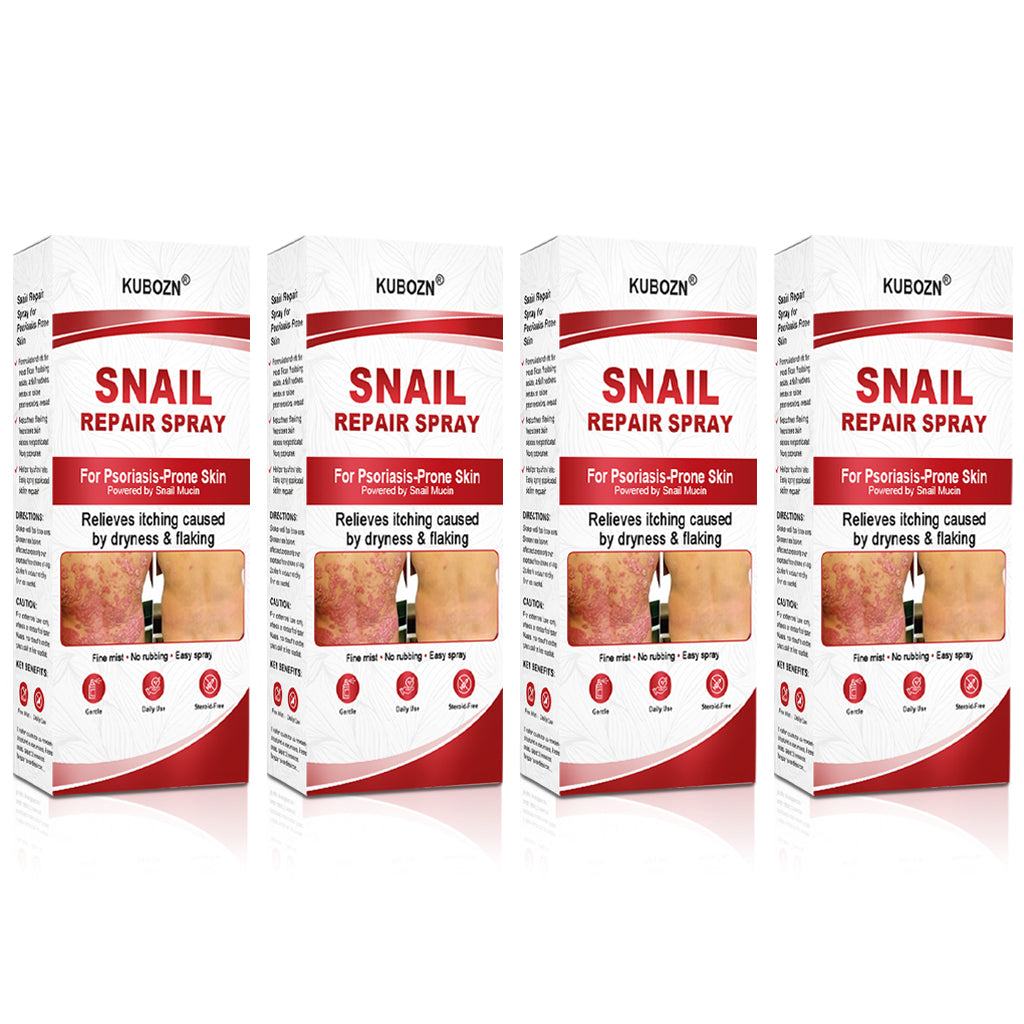 KUBOZN® Snail Repair Spray for Itchy, Flaky Psoriasis Skin (offer)
