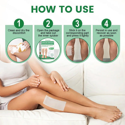 Healrize® VeinEase Microneedle Care Patch⚡Instant Relief, Long-Term Results