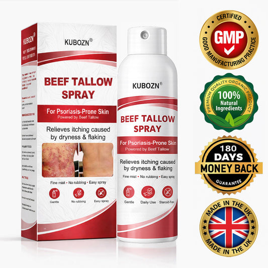 KUBOZN® Beef Tallow Spray for Itchy, Flaky Psoriasis Skin 1