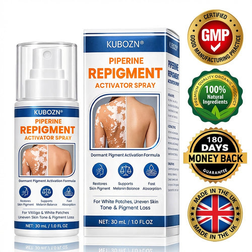 ⚡KUBOZN® Piperine Repigment Activator Spray to Reactivate Dormant Pigment Cells & Restore Natural Skin Color