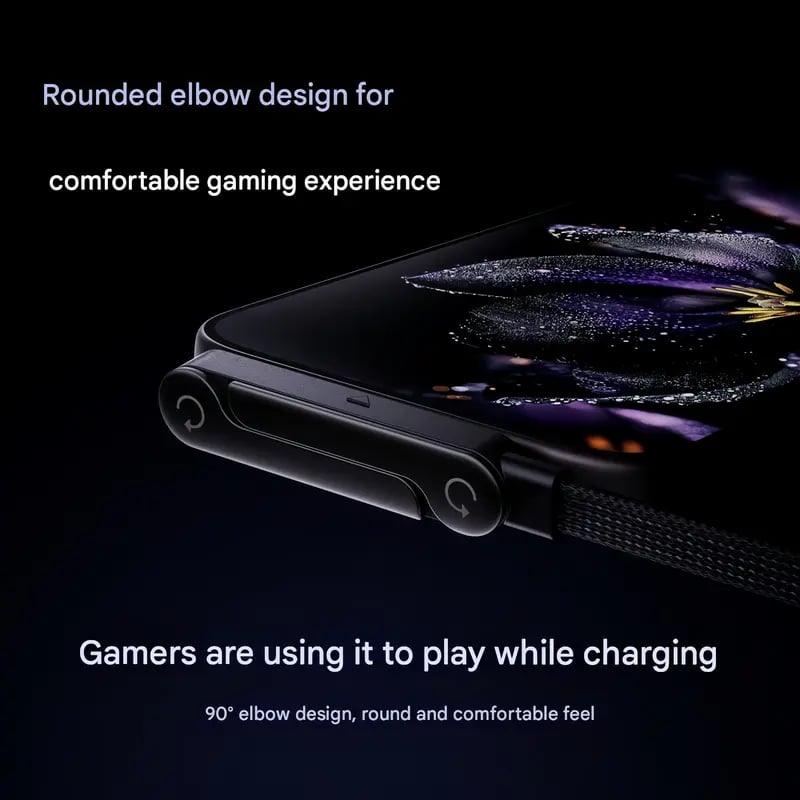 🥇KUBOZN® 2-in-1 Invisible Holder Charger Cable – 240W Fast Charging Cord with Built-In Phone Stand (Offer)