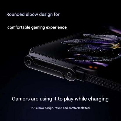 🥇KUBOZN® 2-in-1 Invisible Holder Charger Cable – 240W Fast Charging Cord with Built-In Phone Stand (Offer)