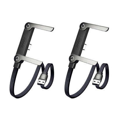 🥇KUBOZN® 2-in-1 Invisible Holder Charger Cable – 240W Fast Charging Cord with Built-In Phone Stand (Offer)