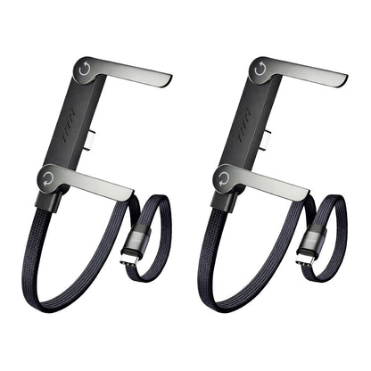 🥇KUBOZN® 2-in-1 Invisible Holder Charger Cable – 240W Fast Charging Cord with Built-In Phone Stand (Offer)